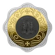2025 1 oz Malta Maltese Ox BU High Relief Silver Coin