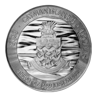 2025 1 oz Stingray - Cayman Islands Silver Coin