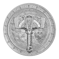 2025 1 oz Artefacts: Mjölnir Silver Coin