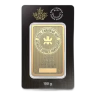 100g RCM Gold Bar