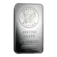 100 oz Silver Bar - Sunshine (Mint Mark SI)