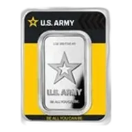 1 oz Silver Bar - U.S. Army Logo (New) (In TEP)