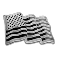 1 oz American Silver Flag - Sunshine Mint (Mint Mark SI)