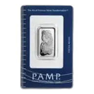 10 gram Silver Bar - PAMP Suisse (Fortuna, In Assay)