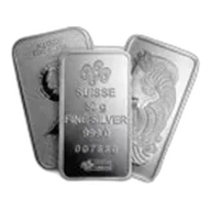 50 gram Silver Bar - Secondary Market