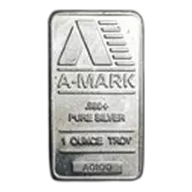 1 oz Silver Bar - A-Mark (Vintage)