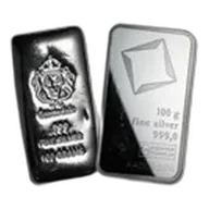 100 gram Silver Bar - Secondary Market