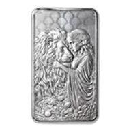 2024 10 oz Una and the Lion Silver Bar