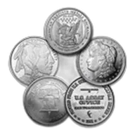 1 oz Silver Round - Secondary Market