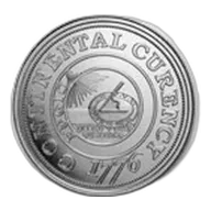 1 oz Silver Round - 1776 Continental Currency Dollar Coin