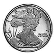 1/4 oz Walking Liberty Silver Round