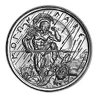 2 oz Silver High Relief Round - Molon Labe (Type 3)
