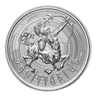 1 oz Silver Round - Sagittarius (Zombie Zodiacs)