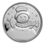 1 oz Silver Round - Snowman