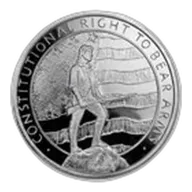 5 oz Silver Round - Second Amendment (Right to Bear Arms)