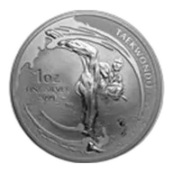 2019 South Korea 1 oz Silver K-Series Taekwondo BU