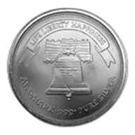 1 oz Silver Round - A-Mark Liberty Bell
