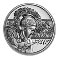 2 oz Silver High Relief Round - Molon Labe (Type 1)