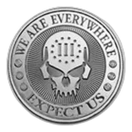2 oz Silver Round - Deuce Head Four Skull (Type I)