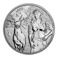 2023 Germania Valkyries: Ostara 1 oz Silver Round BU