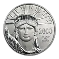 2000 1 oz American Platinum Eagle BU
