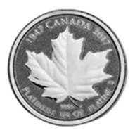 Canada 1/4 oz Platinum Maple Leaf BU (Random Year)