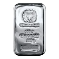100g Germania Mint Silver Cast Bars