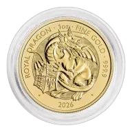 The Royal Tudor Beasts 2026 Royal Dragon 1oz Gold Bullion Coin
