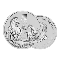 2oz Silver Coin 2026 Year of the Horse - Perth Mint