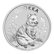 2023 Australia 1oz Silver Australian Quokka