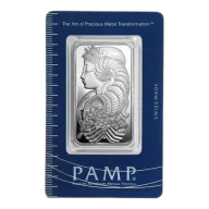 PAMP Suisse Silver Bar 1 oz - Fortuna Design