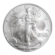 2001 1 oz American Silver Eagle BU