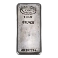 Silver Kilo Bar Johnson Matthey - Pre-Owned