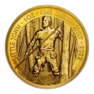 2022 Little John 'Myths & Legends' 1 oz Gold Bullion Coin