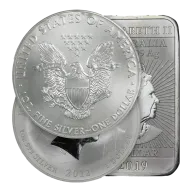 1 oz Scruffy Silver Coin, Bar, or Round