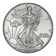 1999 American Eagle 1 oz Silver Bullion Coin - Pre-Owned