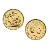 British Half Sovereign Gold Coin