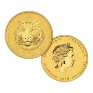 Australian 1 Kilogram Year of the Tiger Gold Bullion Coin - 999.9 Fine