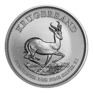 Pre-Owned South African Krugerrand 1oz Silver Coin - Mixed Dates - VAT Free
