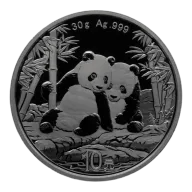 2026 Chinese Panda 30 gram 999 Silver Bullion Coin