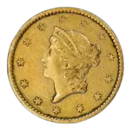 $1 Liberty Head Gold Coin Type I XF - Random Year