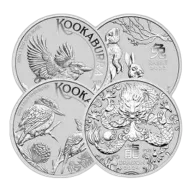 1 Kilo Perth Mint Silver Coin BU (in Capsule)