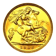 Half Sovereign Gold Coin