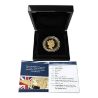 2018 Defence of Our Skies Colour Gold Five Pounds Coin