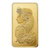 250g PAMP Gold Bar - Fortuna