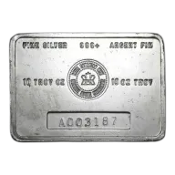 10 oz Silver Bar - Royal Canadian Mint (Vintage)