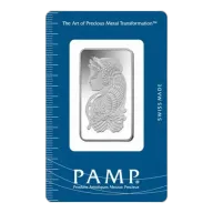 1/2 oz PAMP Silver Bar - Carded