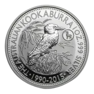 2015 Australia 1 oz Silver Kookaburra (Goat Privy)