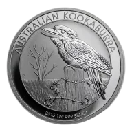 2016 Australia 1 oz Silver Kookaburra