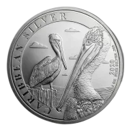 2020 Barbados 1 oz Silver Caribbean Pelican